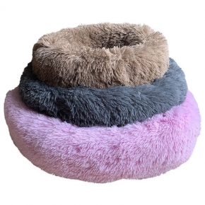Relaxation Calming Dog Bed Donut Medium 24" or 60cm Hem And Boo